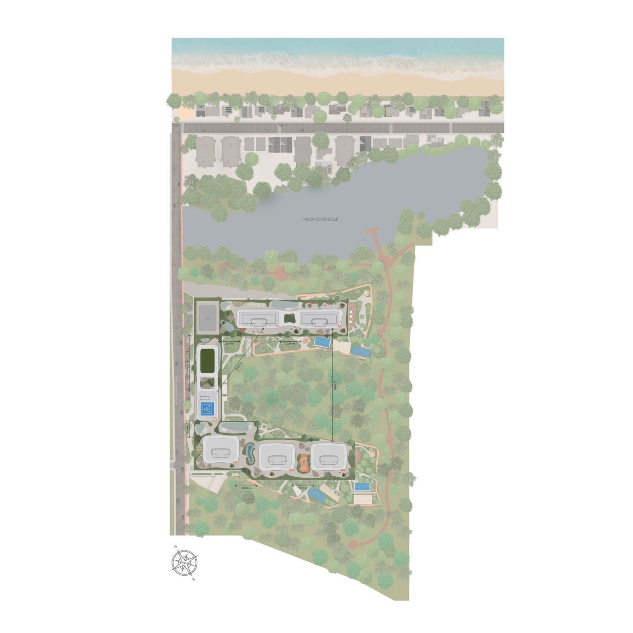 Apartamento em Construção em Porto Belo/SC com 200m² área privativa sendo 4 suítes 3 vagas de garagem área de lazer completa
