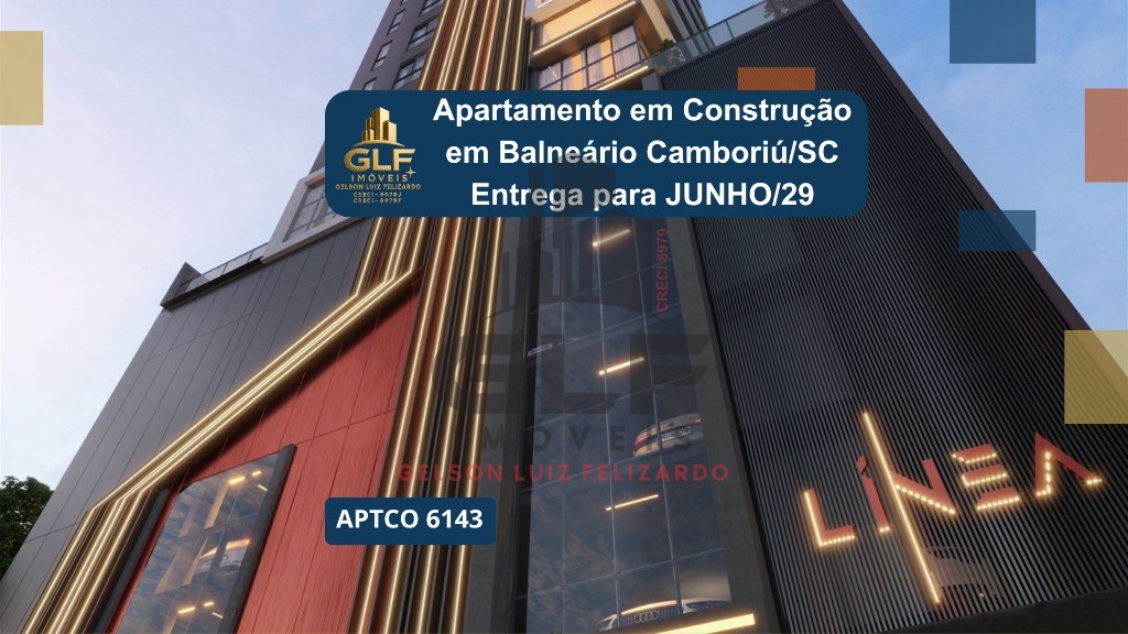 Apartamento em construção em balneário camboriú/sc com 350m²