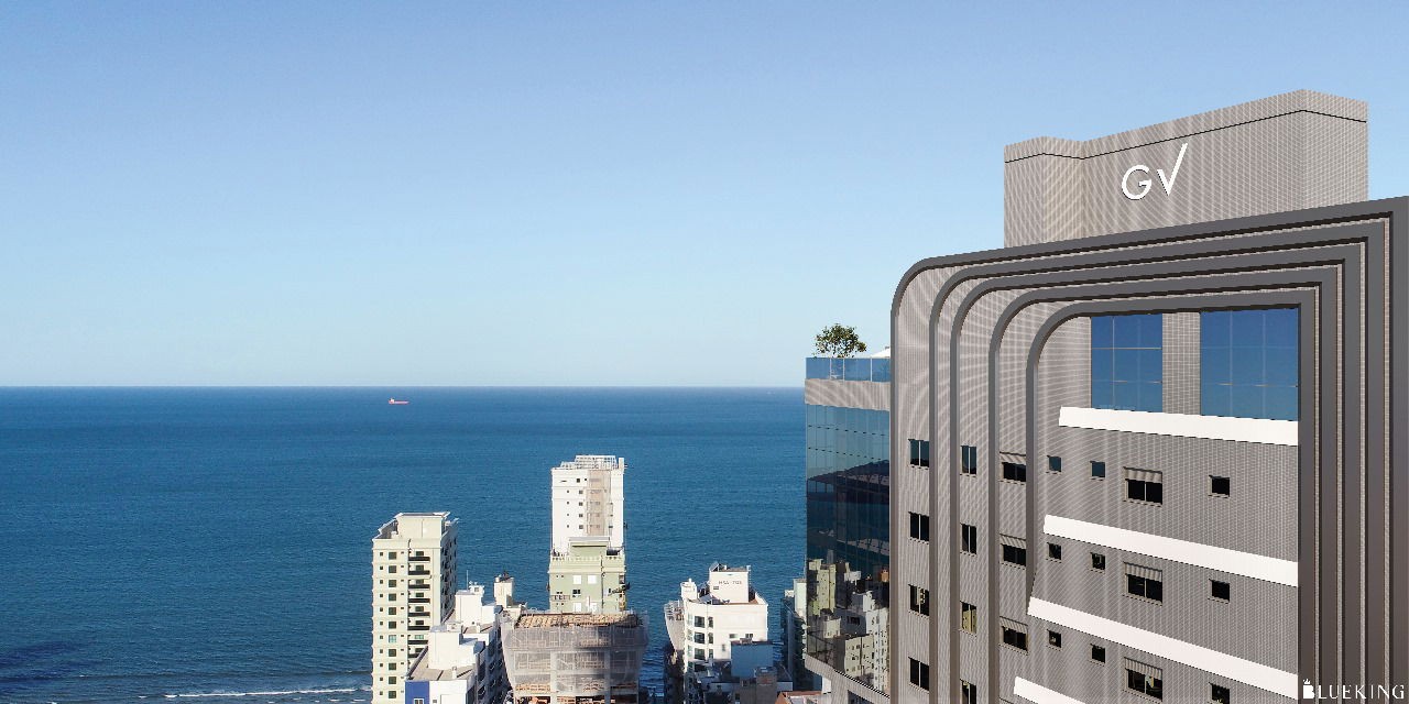 Apartamento em Construção em Itapema/SC bairro Meia Praia, com 202,16m² área privativa sendo 4 suítes 3 vagas de garagem lazer completo
