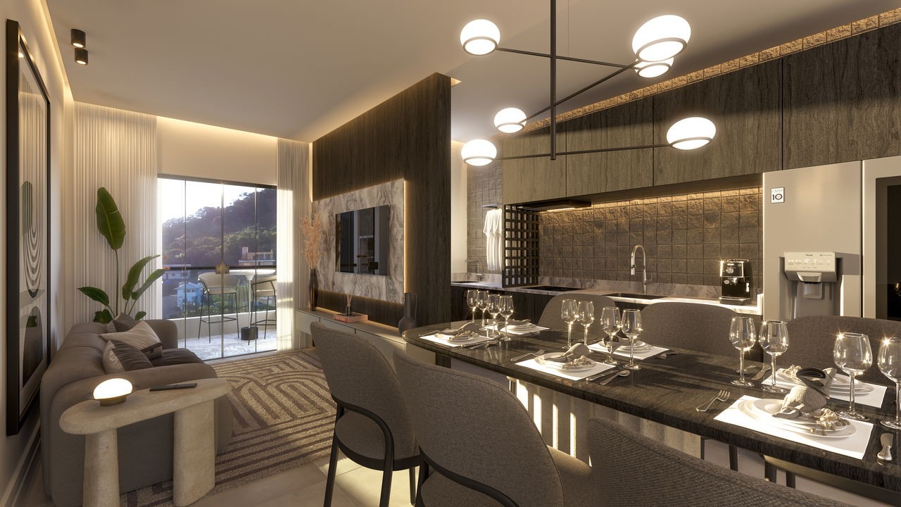 Apartamento em Construção em Itapema/SC bairro Morretes com 70m² área privativa sendo 2 suítes 1 vaga de garagem área de lazer completa