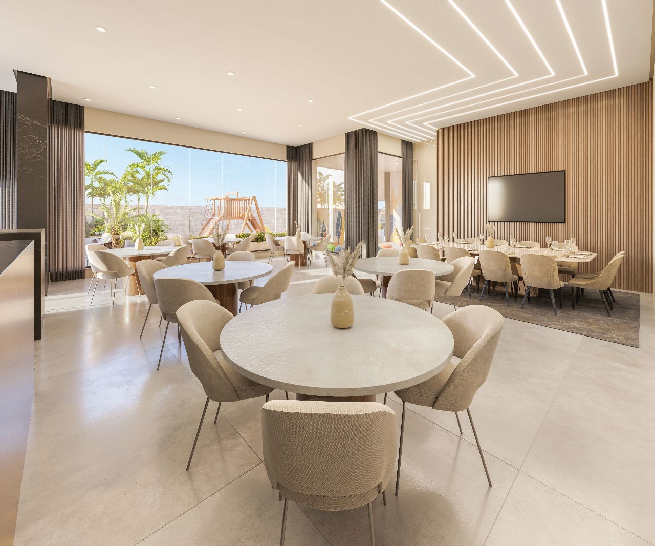 Apartamento em Construção em Itapema/SC bairro Meia Praia, com 202,16m² área privativa sendo 4 suítes 3 vagas de garagem lazer completo