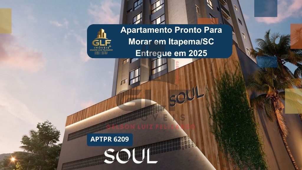 Apto Pronto na cidade de Itapema/SC no bairro Morretes, com 2 Suítes e 1 Vaga de garagem, com Lazer Completo. Bem localizado. Investimento