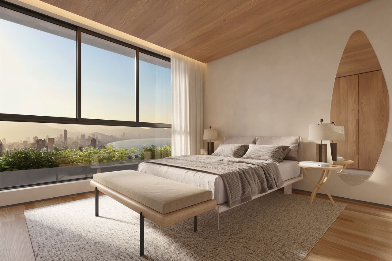 Apartamento em Construção em Porto Belo/SC com 200m² área privativa sendo 4 suítes 3 vagas de garagem área de lazer completa