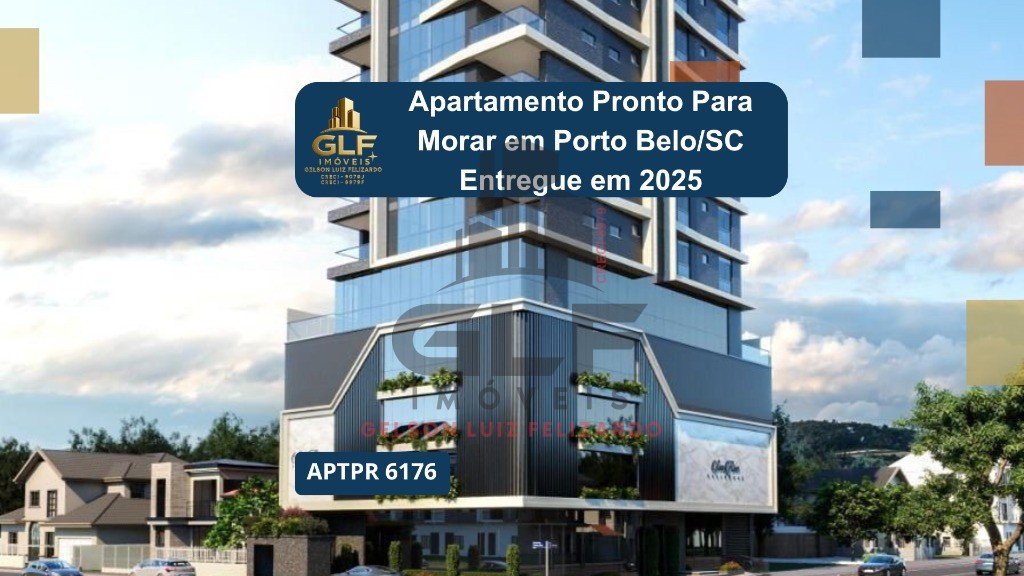 Apto em Construção em Porto Belo, com 130,45m² área privativa, sendo 4 suítes, 3 vagas de garagem, área de lazer completa