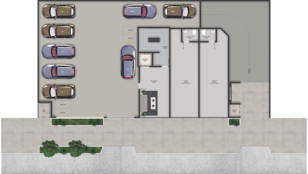 Apartamento em Construção em Balneário Camboriú/SC, com 64,36m² área privativa sendo, 2 suítes 1 vaga de garagem lazer completo