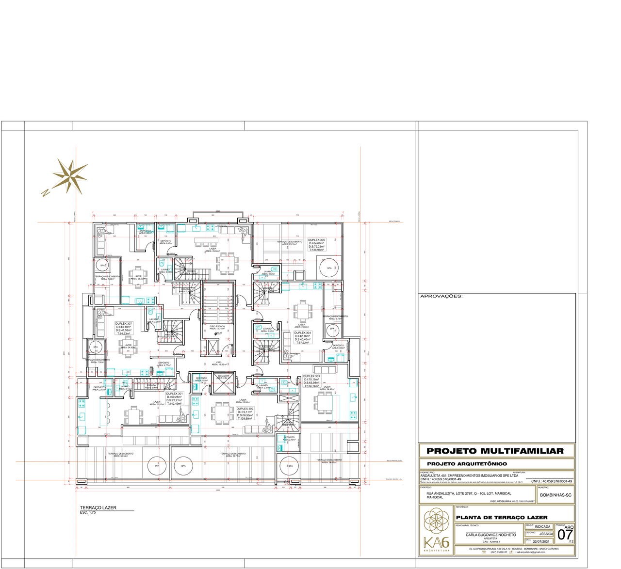 Apartamento pronto para morara em bombinhas/sc com 82,87m² á