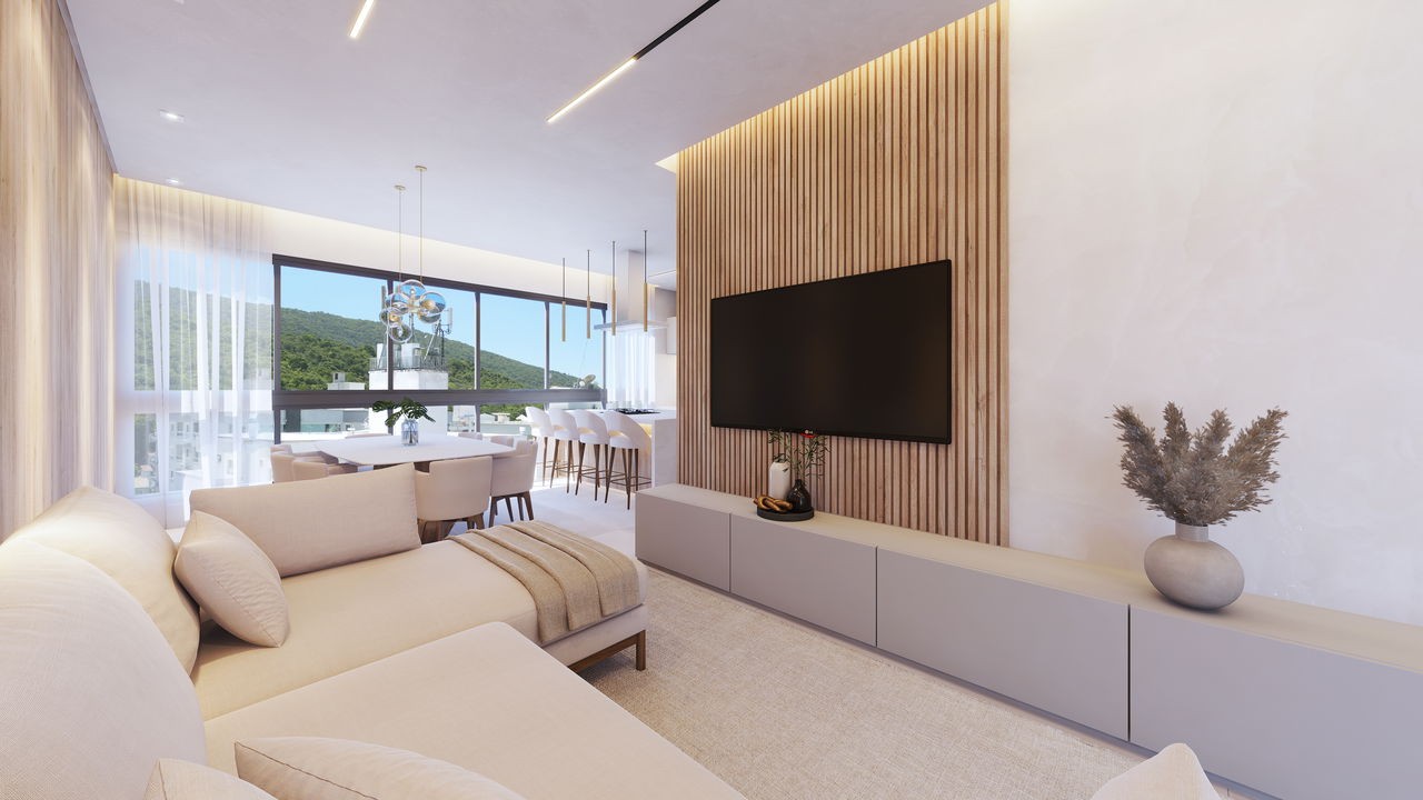 Apartamento em Construção em Bombinhas/SC com 87,43m² área privativa sendo 2 suítes 2 vagas de garagem lazer completo