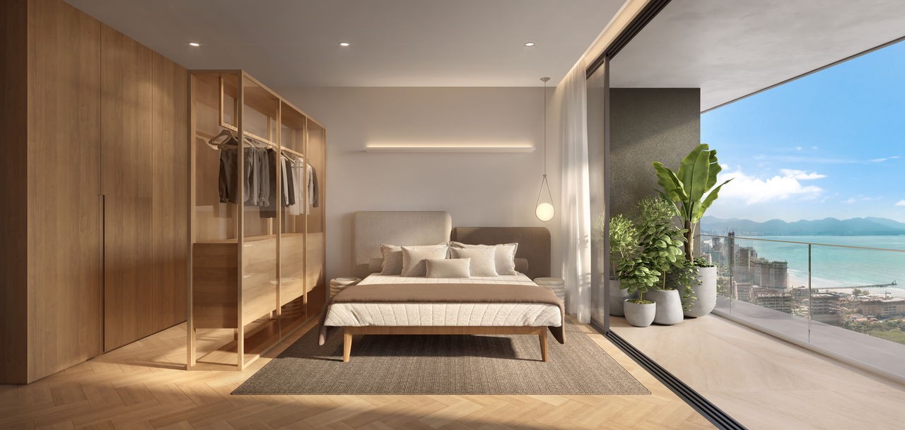 Apartamento em Construção em Porto Belo/SC com 200m² área privativa sendo 4 suítes 3 vagas de garagem área de lazer completa