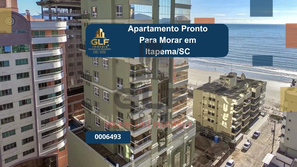 Apartamento pronto para morar em Itapema/SC bairro Meia Praia, com 251,50m² área privativa sendo 4 suítes 2 vagas de garagem, lazer completo