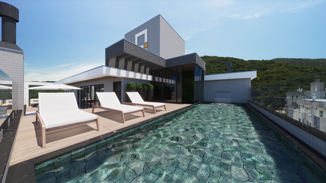 Apartamento em Construção em Bombinhas/SC com 87,43m² área privativa sendo 2 suítes 2 vagas de garagem lazer completo