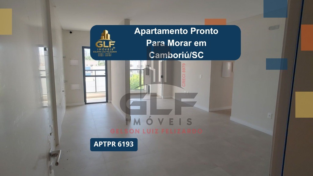 Apto Pronto em Camboriú, com 70,40m² área privativa, sendo 2 suítes, 1 vaga de garagem, área de lazer completa