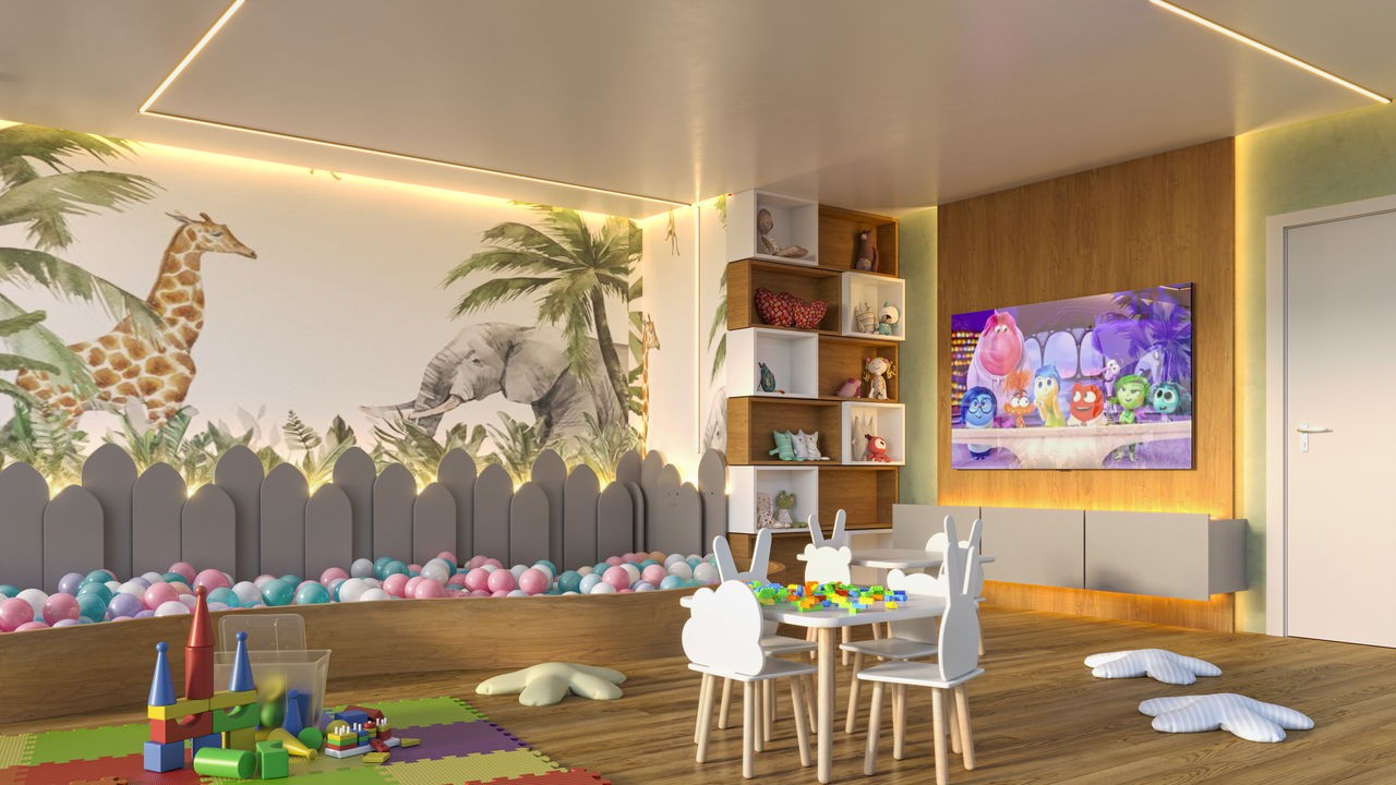 Apartamento em Construção em Itapema/SC bairro Morretes com 70m² área privativa sendo 2 suítes 1 vaga de garagem área de lazer completa