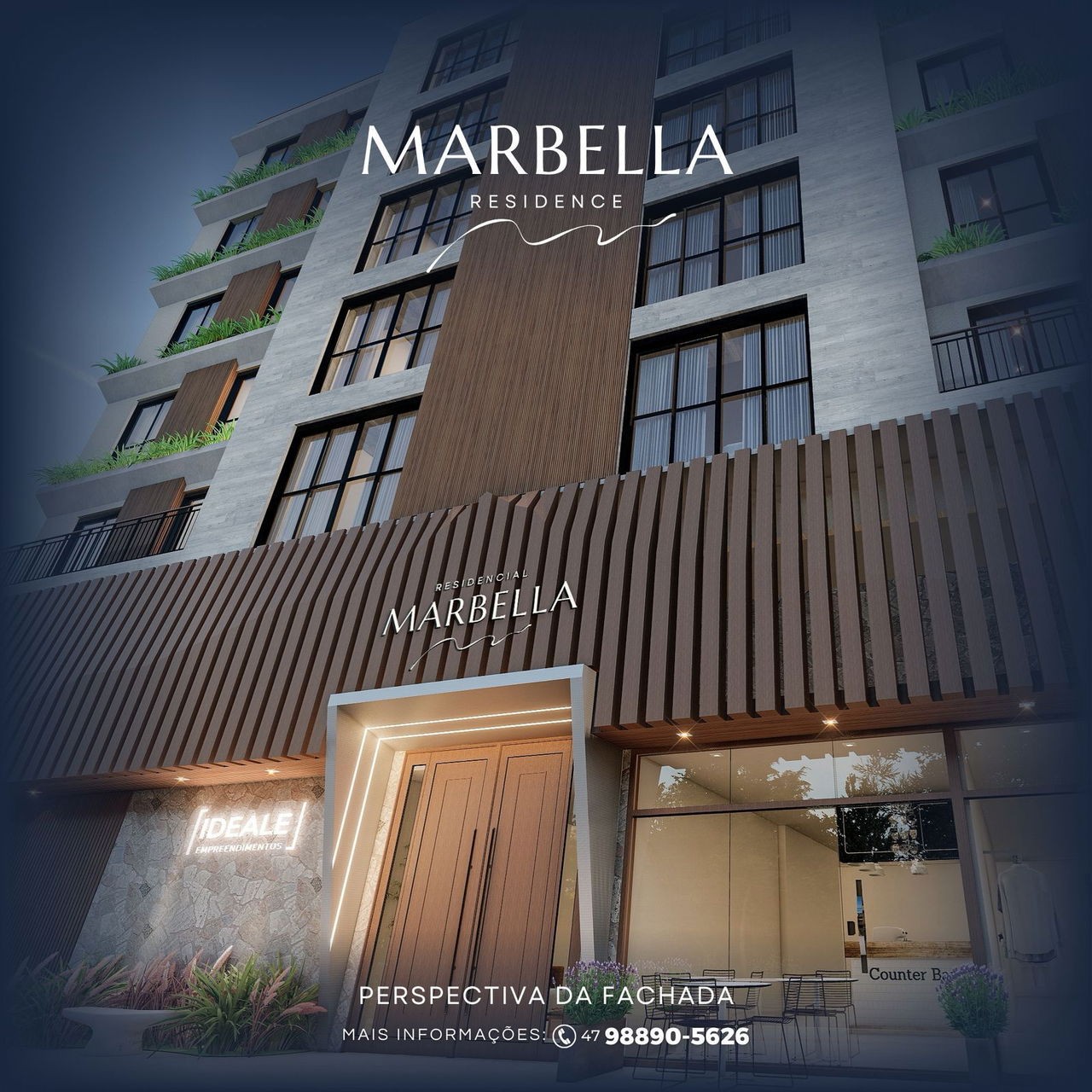 Apartamento em Construção em Balneário Camboriú/SC, com 64,36m² área privativa sendo, 2 suítes 1 vaga de garagem lazer completo