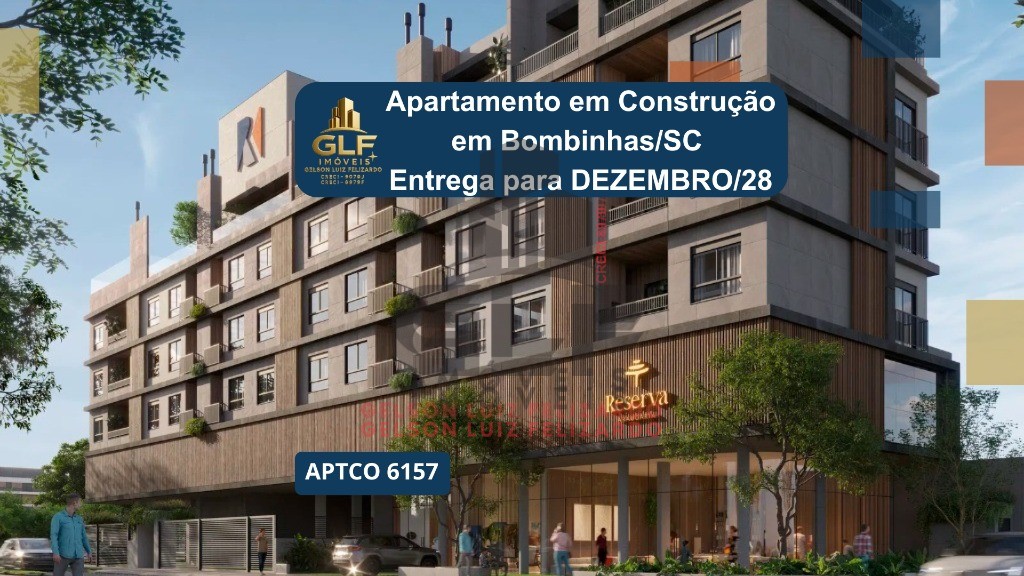 Apartamento pronto para morara em Bombinhas/SC com 42,49m² área privativa sendo 1 dormitório 1 vaga de garagem lazer