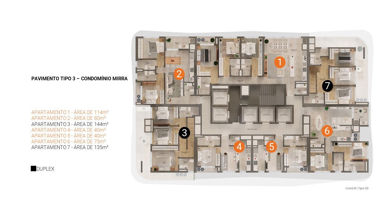 Apartamento em Construção em Porto Belo/SC com 200m² área privativa sendo 4 suítes 3 vagas de garagem área de lazer completa