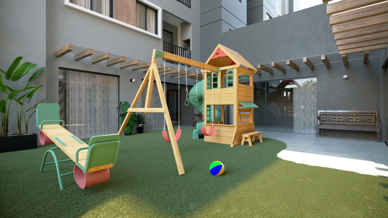 Apartamento em construção em balneário camboriú/sc com 59m² 