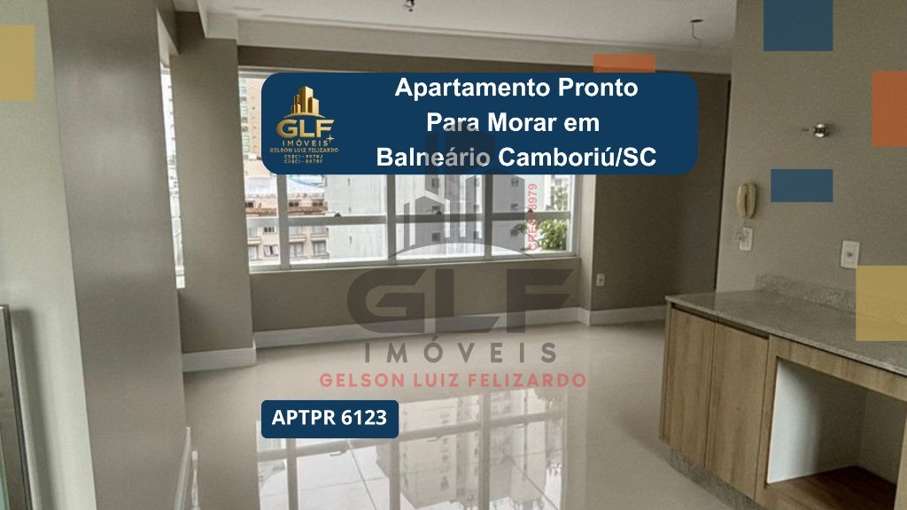 Apartamento Pronto para morar em Balneário Camboriú/SC com 160m² de área privativa sendo 3 suítes 3 vagas de garagem