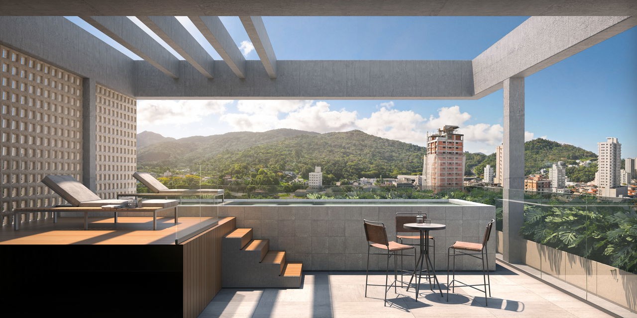 Apartamento em Construção e Itapema/SC bairro Morretes com 69,54m² área privativa sendo 2 suítes 1 vaga de garagem lazer completo