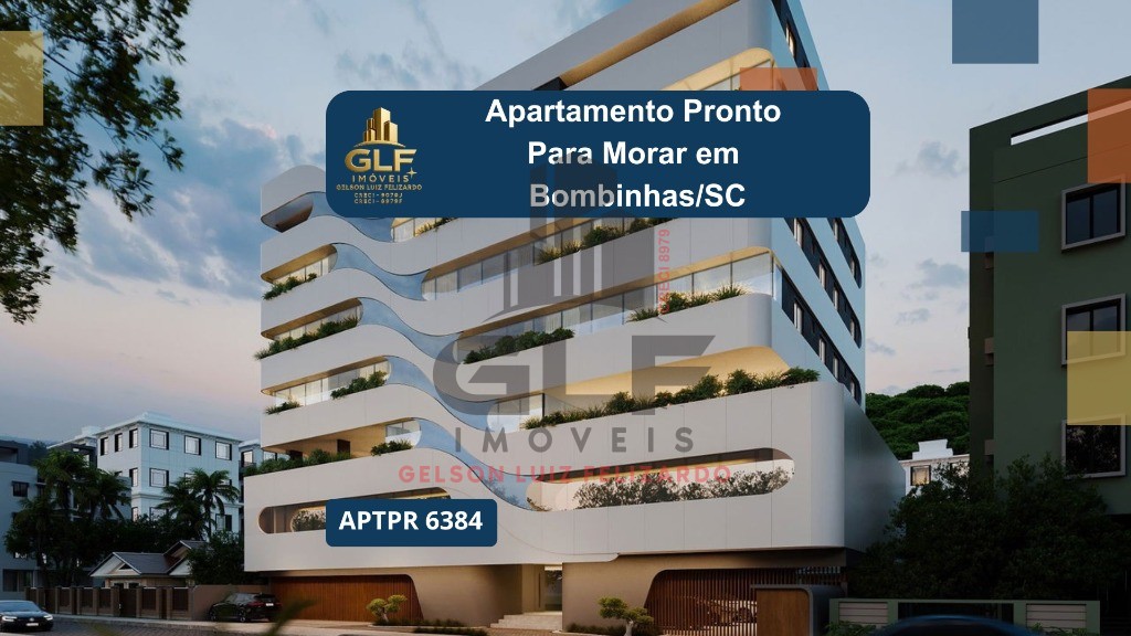 Apto pronto em bombinhas/sc com 41,12m² área privativa sendo