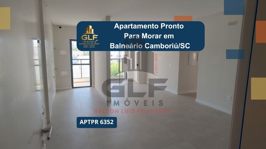 Apto pronto em balneário camboriú, com 68,45m² área privativ
