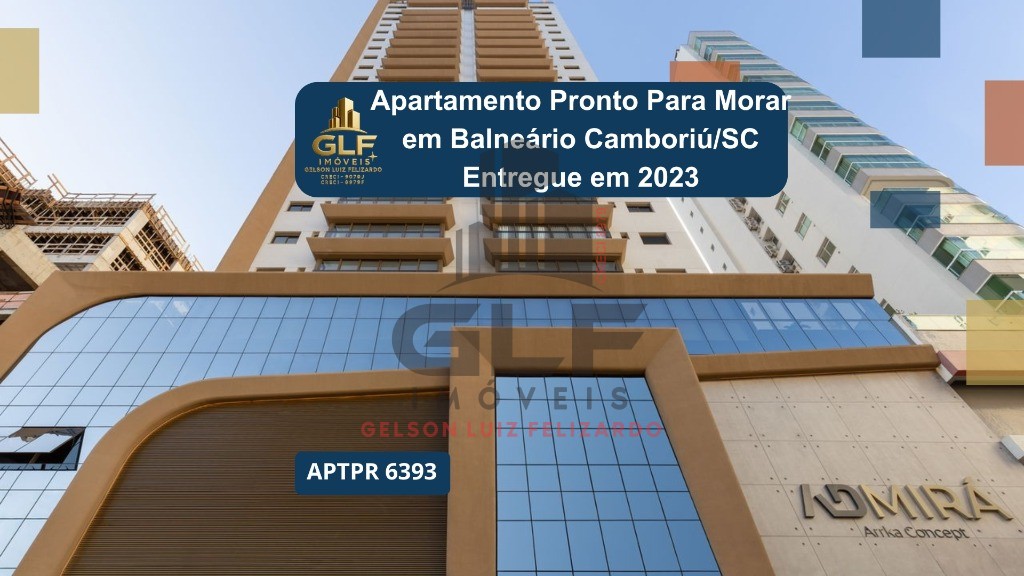 Apto Pronto Para morar em Balneário Camboriú, com 138,07m² área privativa sendo, 4 suítes, 3 vagas de garagem, área de lazer completa