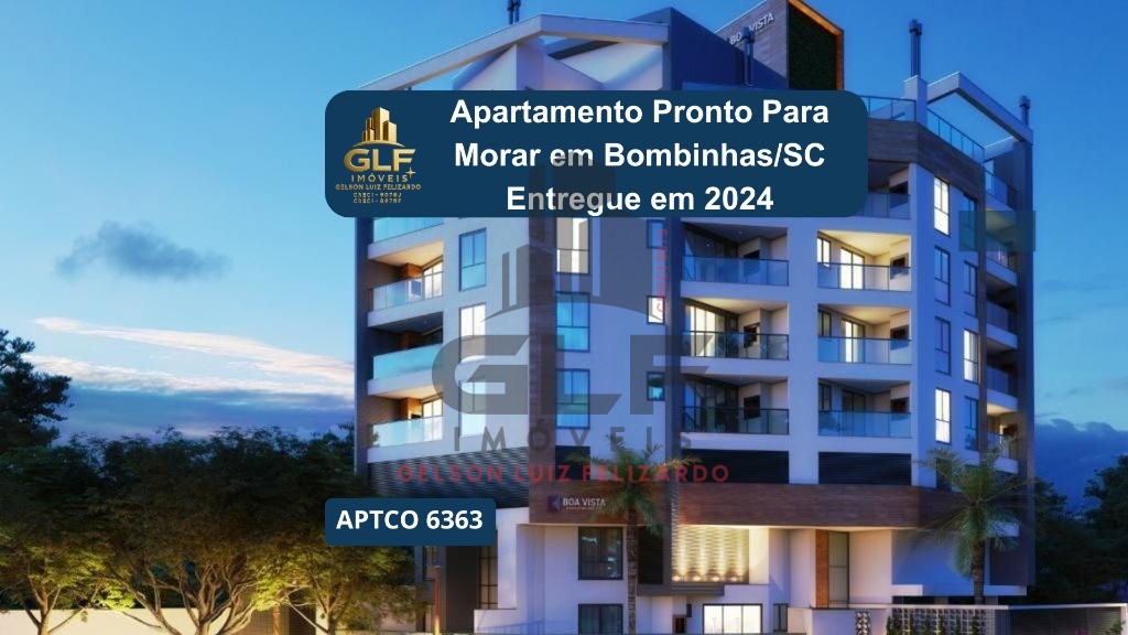 Apto pronto em bombinhas/sc com 149m² de área privativa, sen