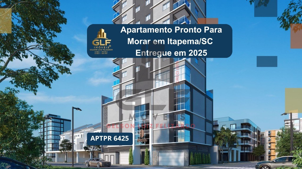 Apto Pronto Para Morar em Itapema/SC bairro Morretes, com 62,25,m², 2 suítes, 1 vaga de garagem, apto com área de lazer completa