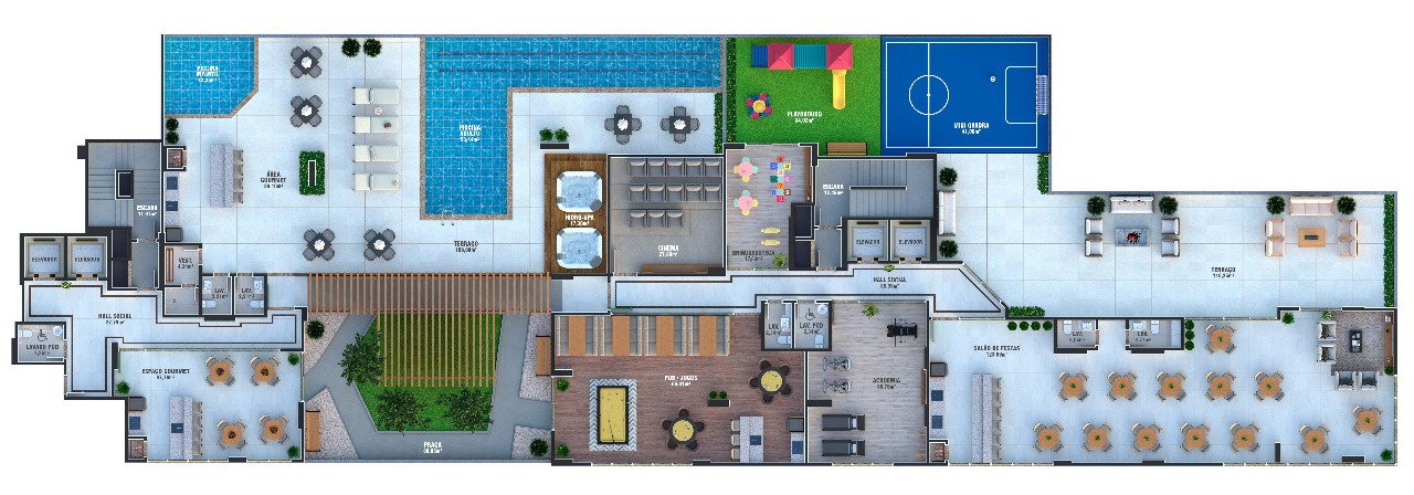 Apartamento Pronto para morar em Itapema/SC bairro Morretes, com 64m² área privativa sendo 2 suítes 1 vaga de garagem