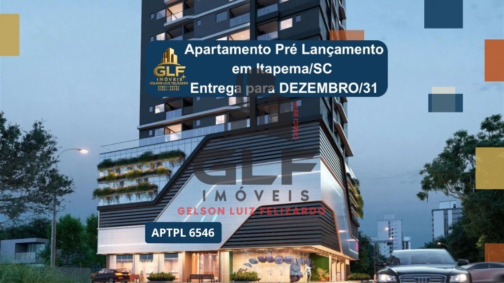 Apartamento pré lançamento em itapema/sc com 70m² área priva