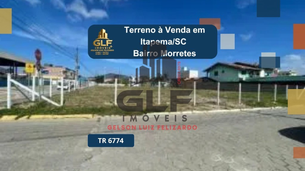 Terreno a venda em Itapema/SC bairro Morretes, com 1,200m² de área, aproveite essa oportunidade