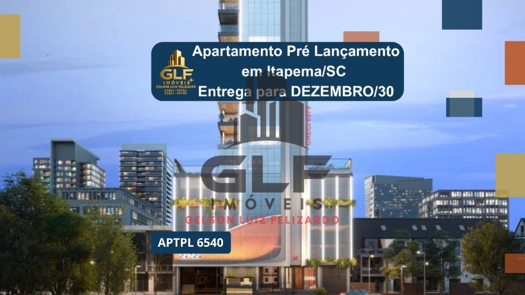 Apartamento pré lançamento de luxo em itapema/sc com 378m² á