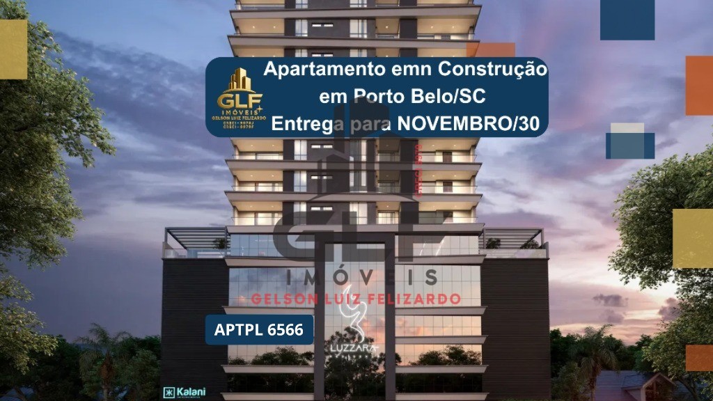 Apartamento em Construção em Porto Belo/SC com 80m² área privativa sendo 2 suítes 1 vaga de garagem área de lazer completa