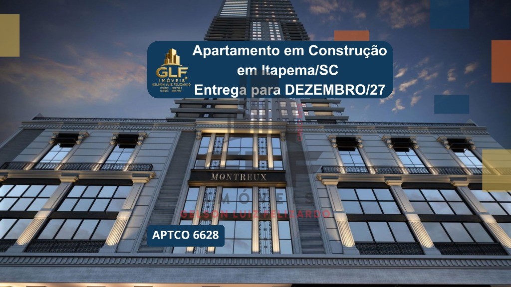 Imperdível apartamento em Construção à venda no Centro de Itapema-SC: 4 quartos, 4 suítes, 5 banheiros, 3 vagas de garagem e 165m² de área.