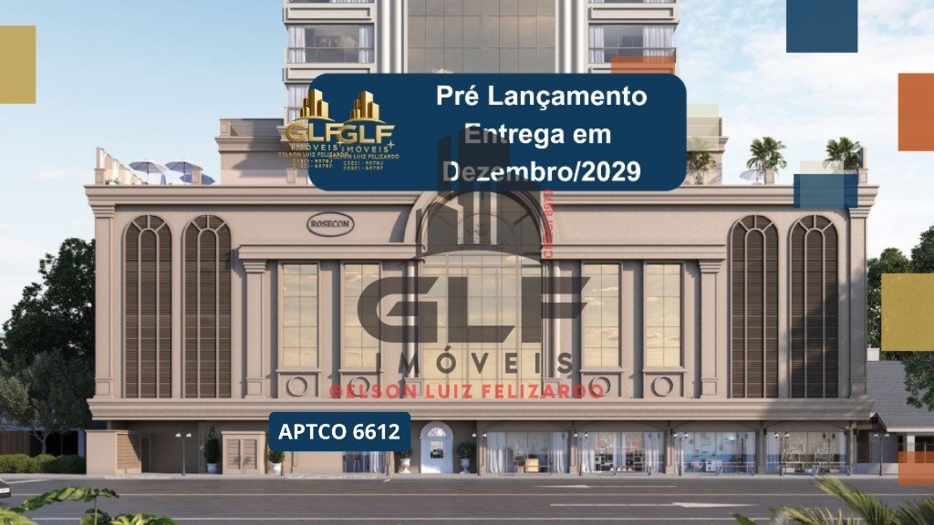 Apto na Planta em Itapema/SC bairro Meia Praia, com 185,20m²área privativa, sendo 4 suítes, 3 vagas de garagem, área de lazer completa