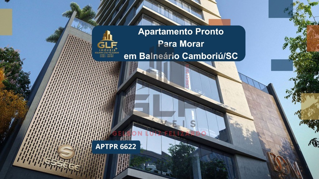 Imóvel de luxo em Construção no coração de Balneário Camboriú-SC, Centro: Apartamento 3suítes, 4 banheiros, 2 vagas de garagem e 150,73 m² de área.