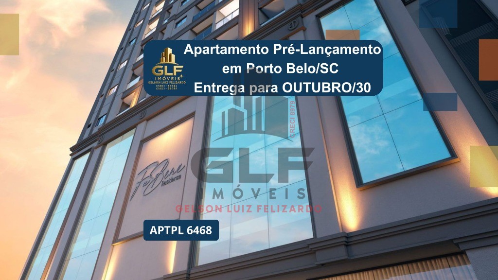 Apartamento em Construção em Porto Belo/SC com 90,90m² área privativa com 3 dormitórios 1 suíte, 2 vagas de garagem lazer completo