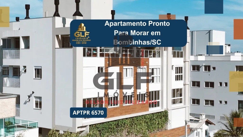 Apartamento pronto para morara em bombinhas/sc com 82,87m² á