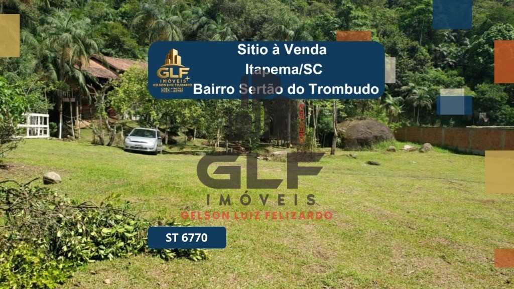 Sítio a venda em itapema/sc bairro sertão do trombudo, com 1 - foto 1
