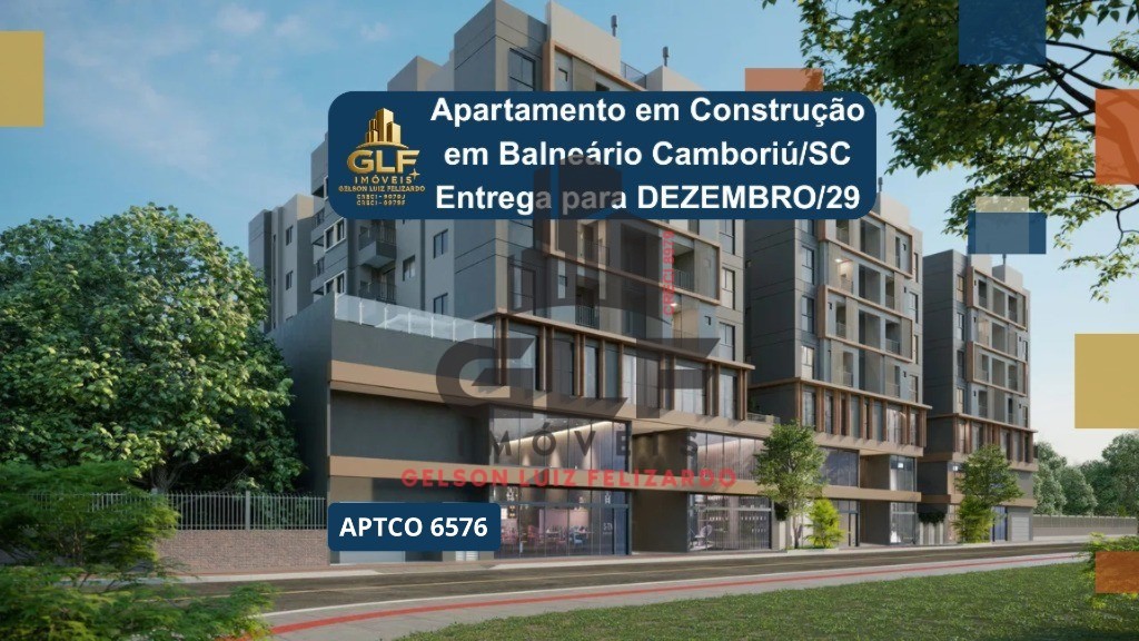 Apartamento em construção em balneário camboriú/sc com 59m² 