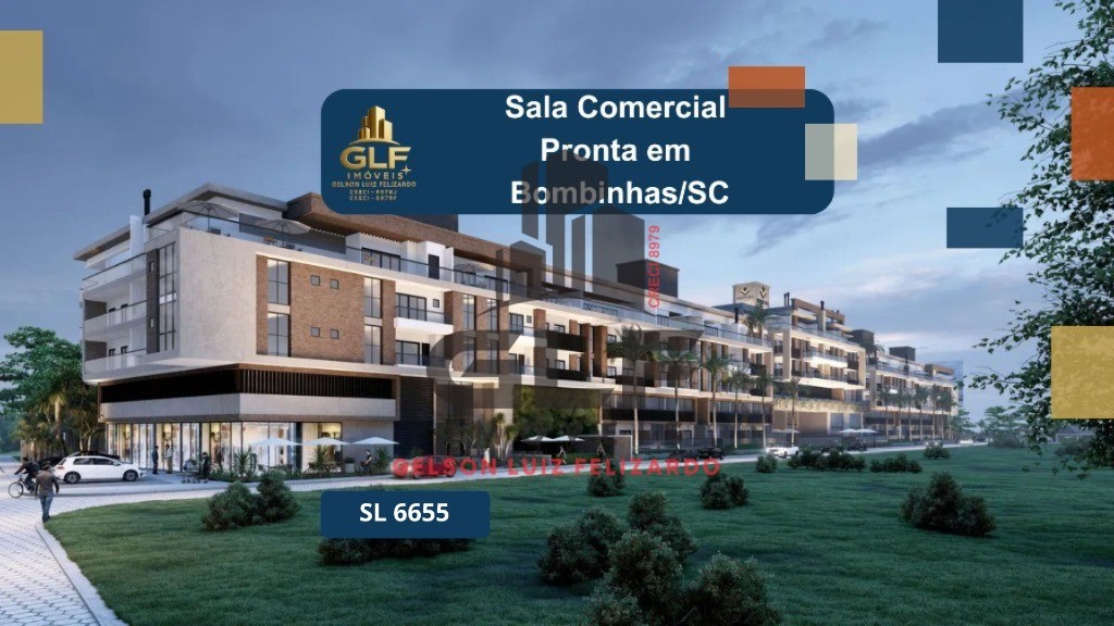 Sala comercial em construção em bobinhas, com 99,81m² de áre