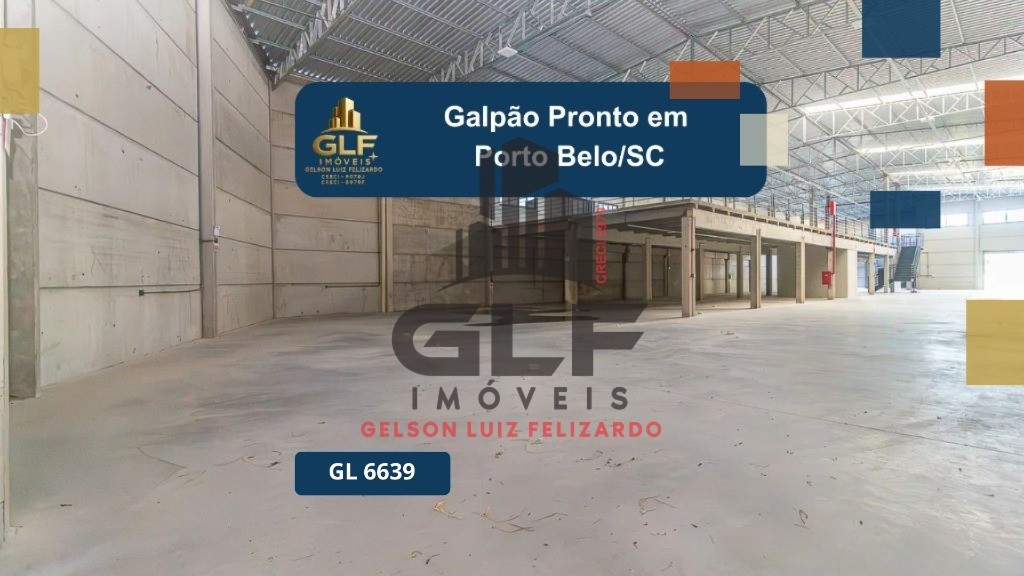 Galpão pronto em Porto Belo/SC com 1.698,00m² de área, não perca essa oportunidade - foto 1