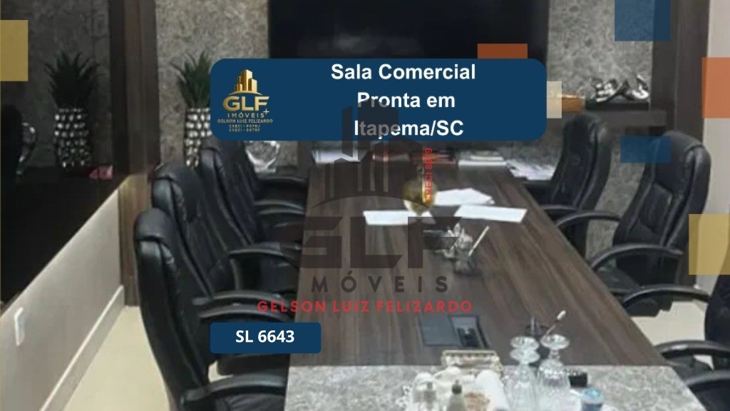 Sala comercial pronta em itapema/sc, com 89,62m² de área, nã - foto 1