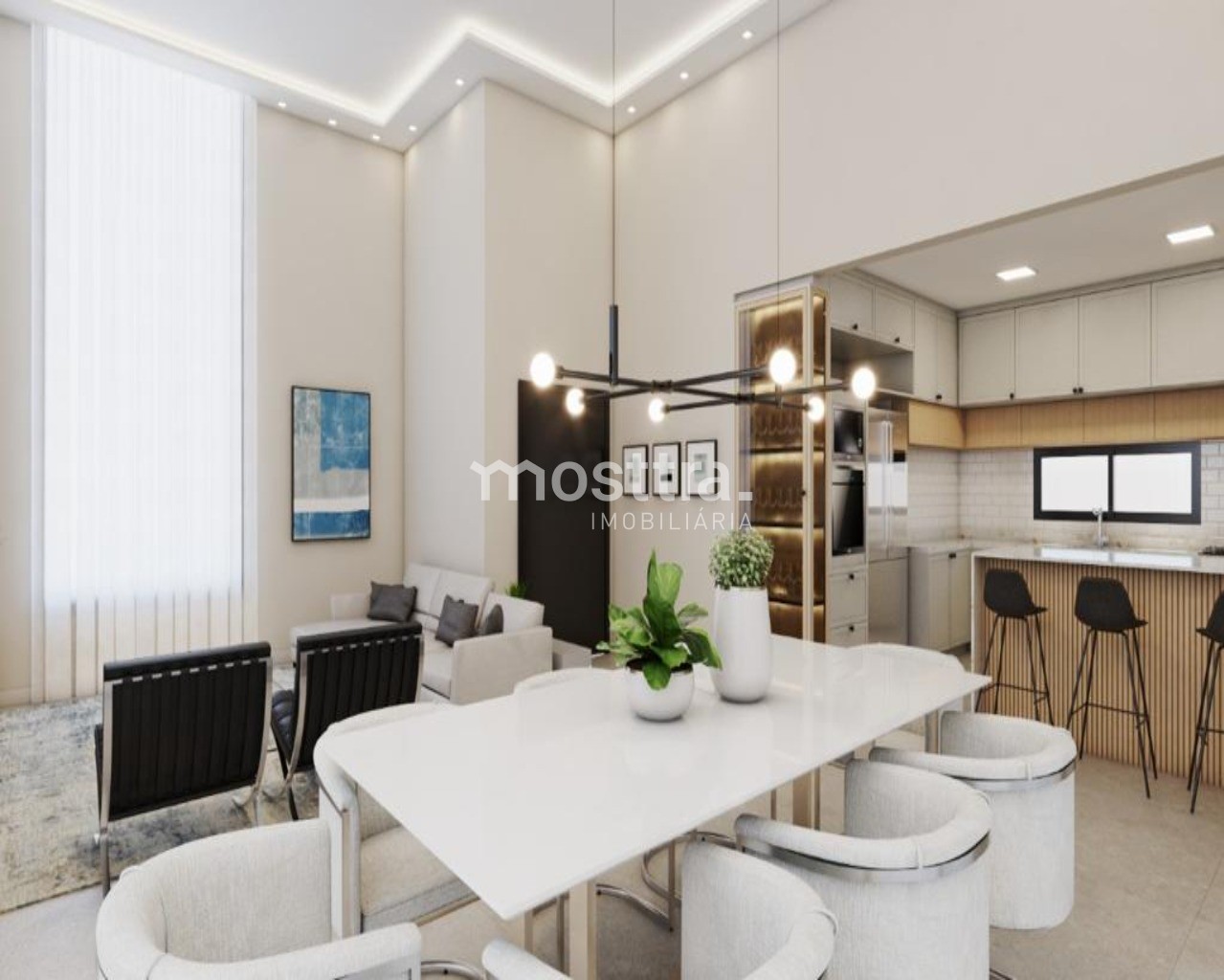 Linda casa térrea de 255 m² no condomínio helvétia park plan - foto 4
