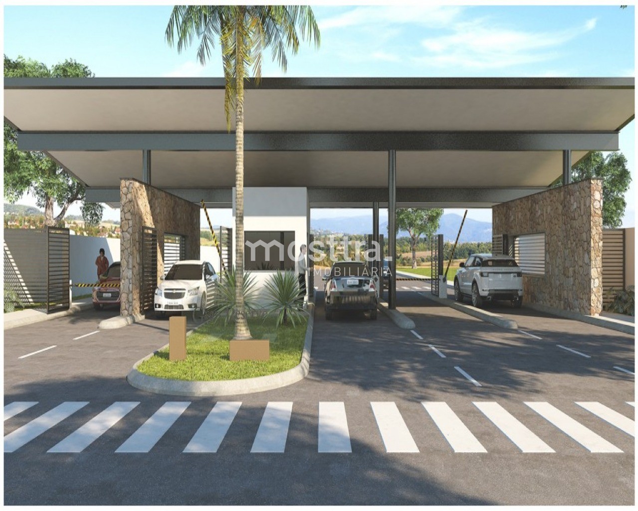 Terreno de 201m² à venda no condomínio park gran reserve em 