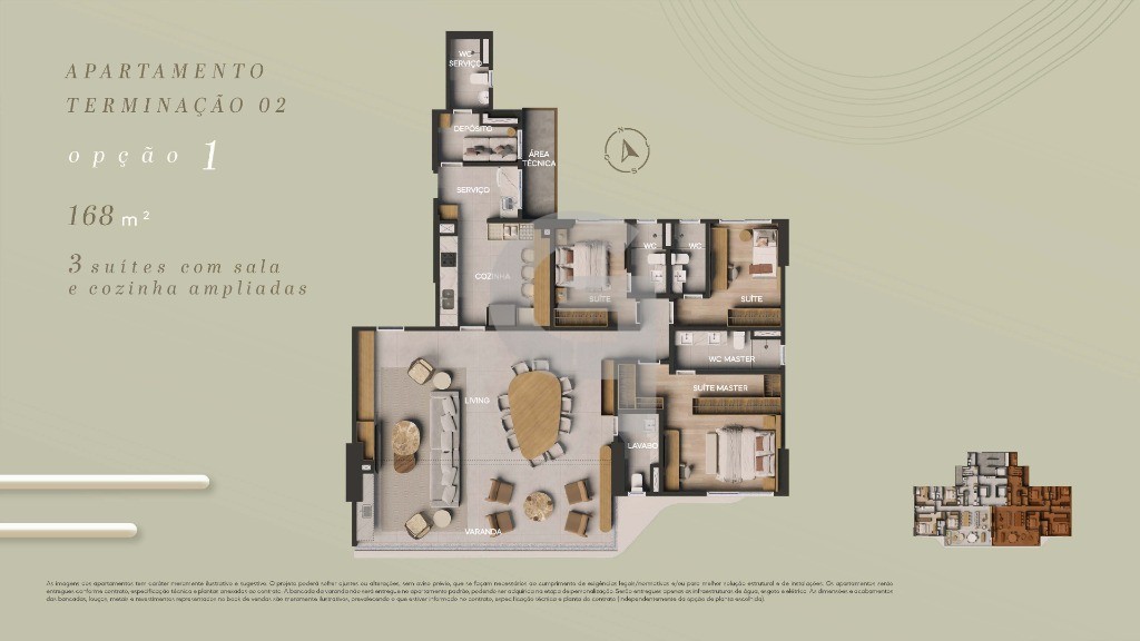 Apartamento, 4 quartos, 168 m² - Foto 22