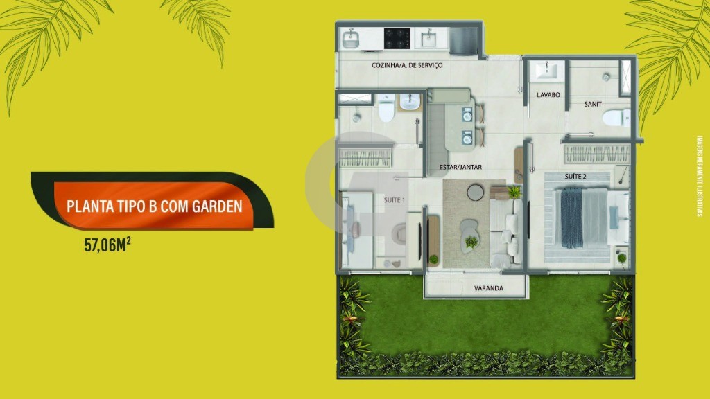 Apartamento, 2 quartos, 38 m² - Foto 22