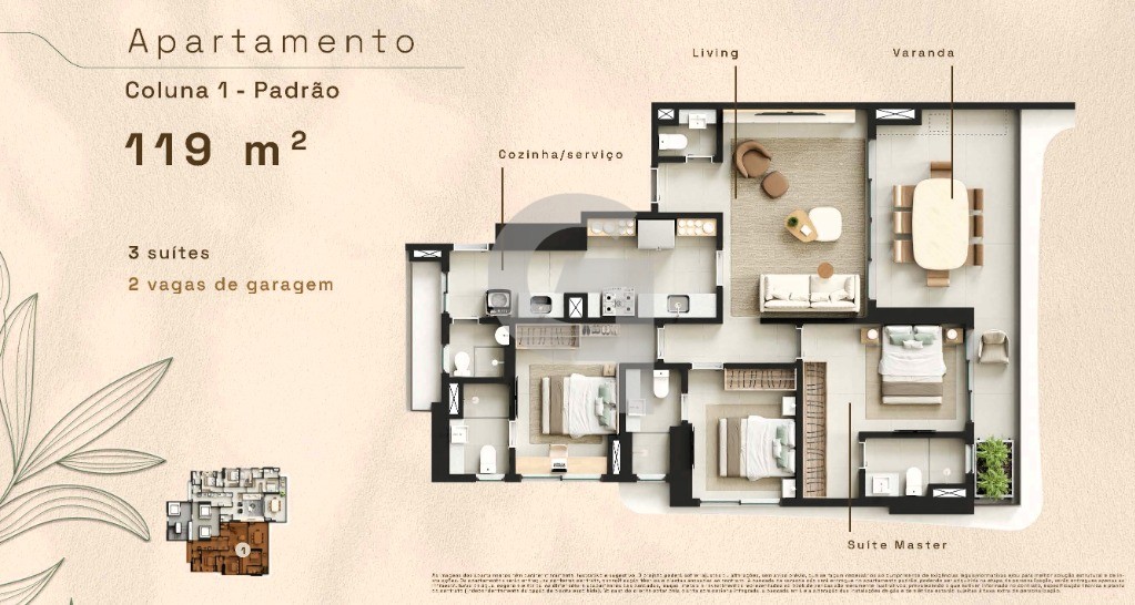 Apartamento, 3 quartos, 119 m² - Foto 16