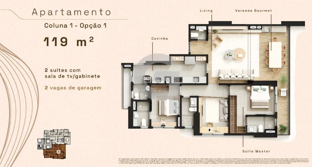 Apartamento, 3 quartos, 119 m² - Foto 18