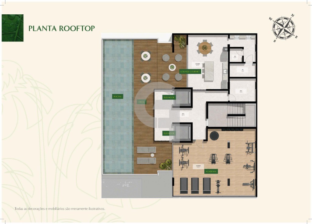Apartamento, 1 quarto, 18 m² - Foto 12