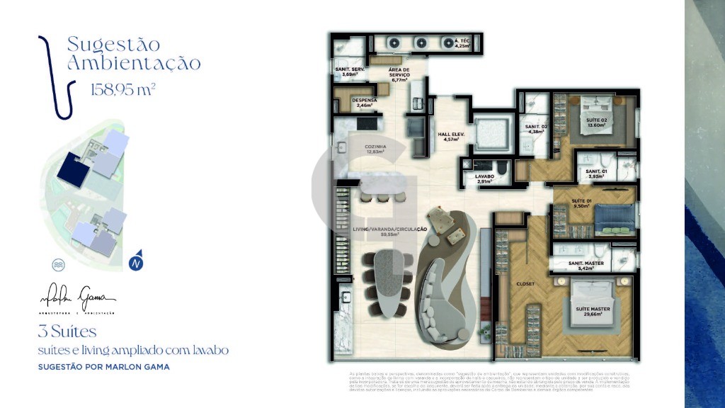 Apartamento, 4 quartos, 158 m² - Foto 31
